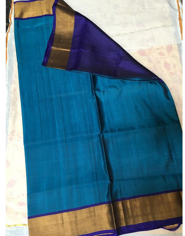 Blue Uppada Silk Saree