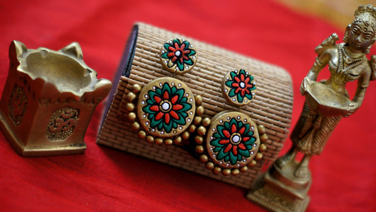 Handcrafted Terracotta Jhumkas