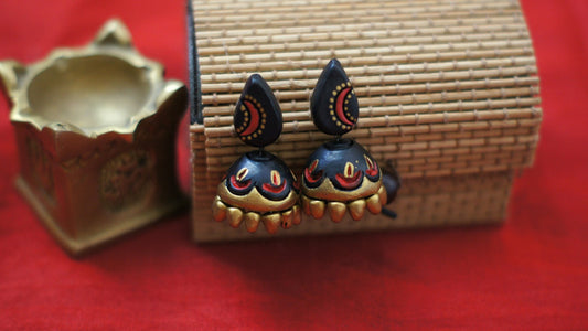 Handcrafted Terracotta Jhumkas