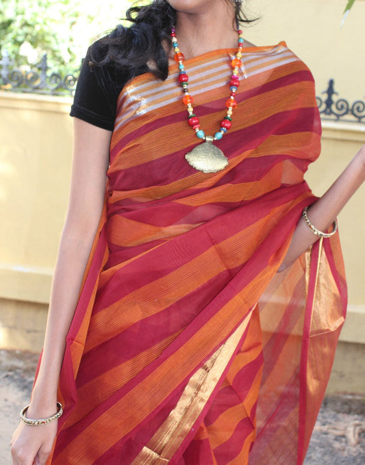 Red Narayanpet Handloom