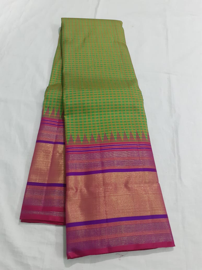 Green Kanjeevaram Silk Saree