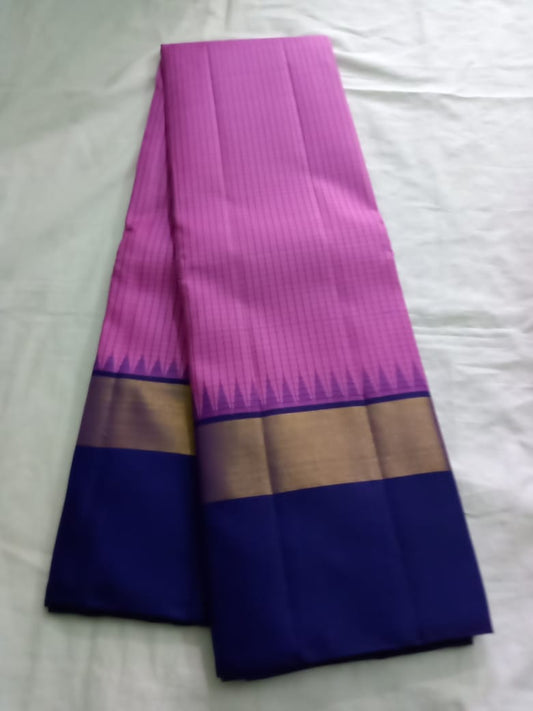 Magenta Kanjeevaram Silk Saree