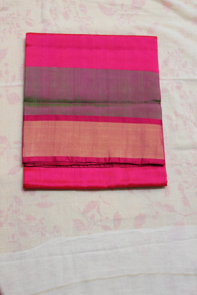 Pink Uppada Silk Saree