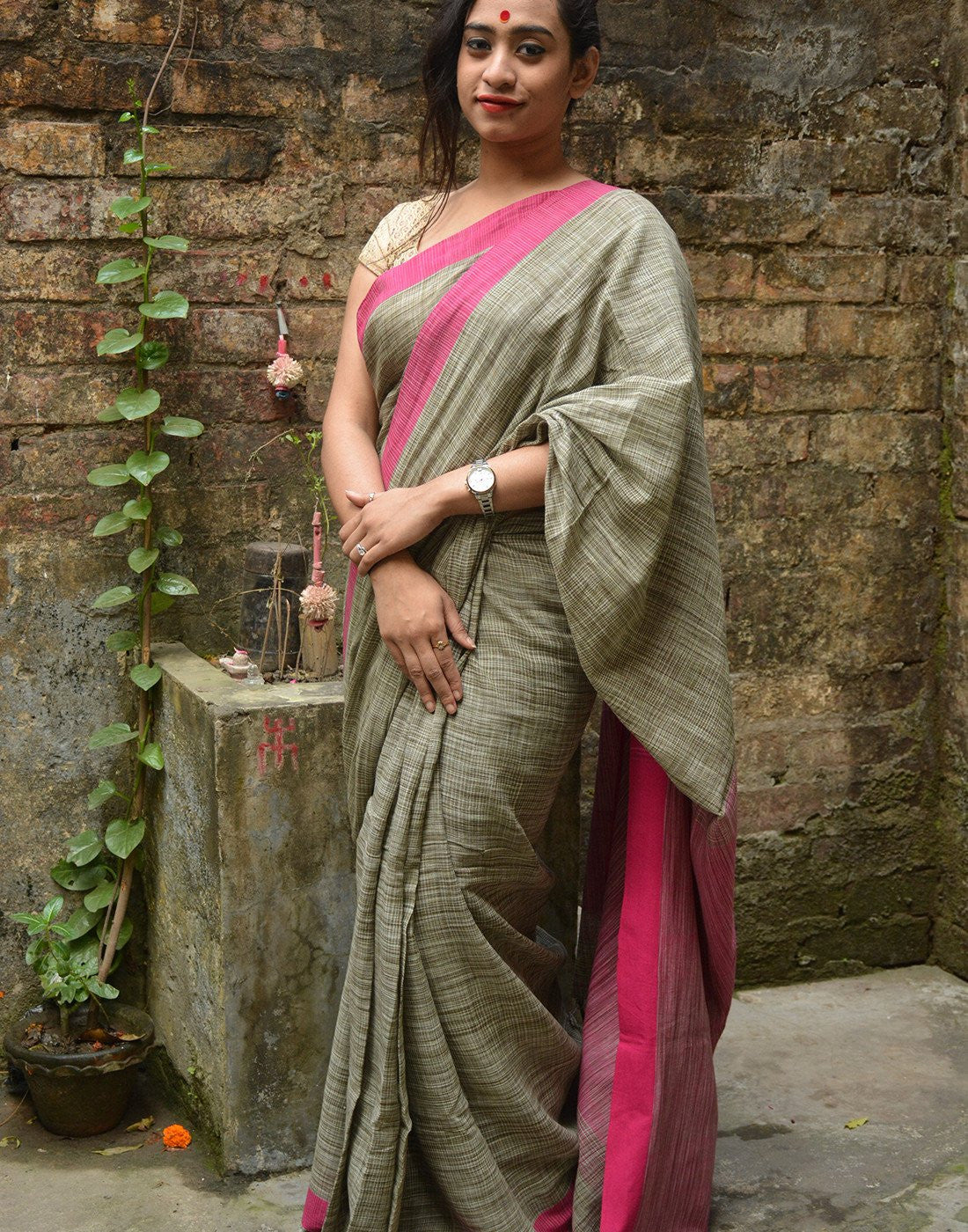 Khadi Cotton Saree