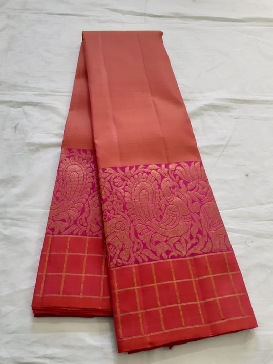 Red Kanjeevaram Silk Saree