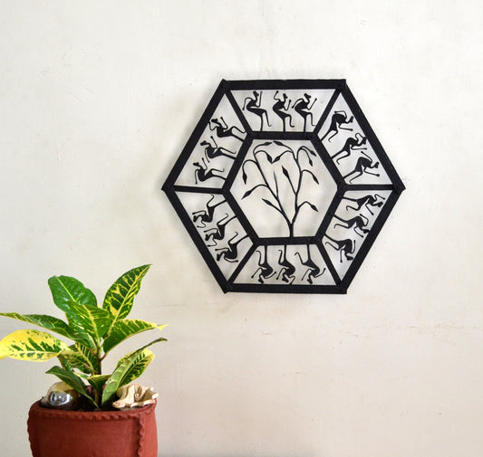 Wrought Iron Tribal wall Decorative