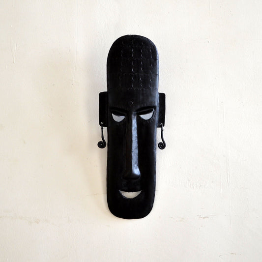 Wrought Iron Tribal Mask wall decorative