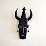 Wrought Iron Tribal Mask wall decorative