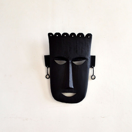 Wrought Iron Tribal Mask wall decorative