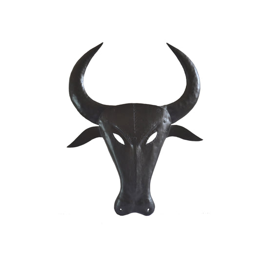 Wrought Iron Tribal Mask wall decorative