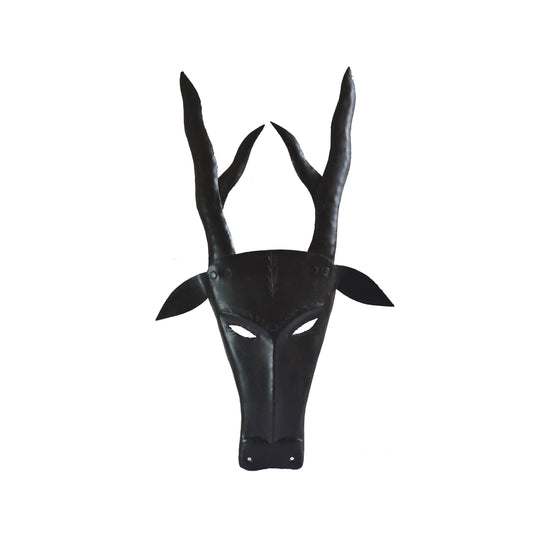 Wrought Iron Reindeer Mask wall decorative