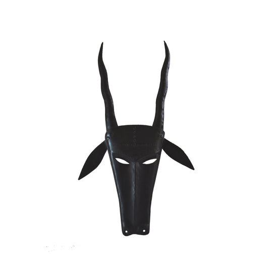 Wrought Iron Deer Mask wall decorative