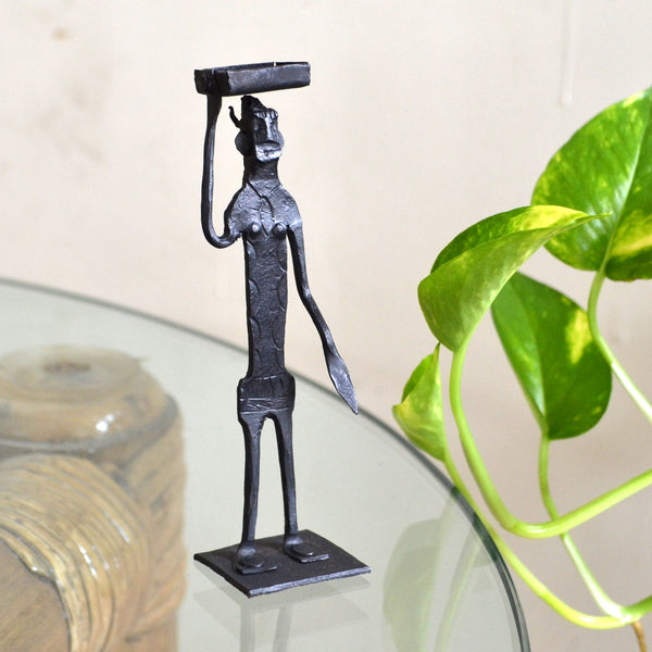 Wrought Iron Tribal showpiece Figurine
