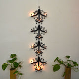 Wrought Iron 3 tier Candle Holder