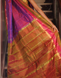 Wine Kanjeevaram Silk Saree