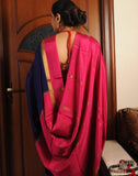 Royal Blue Mysore silk Saree