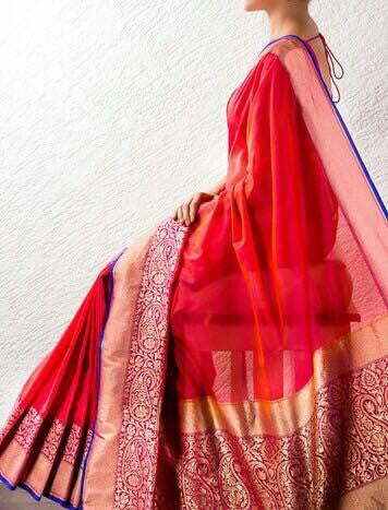 Red Banaras Handloom Saree