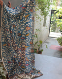 Kalamkari Silk Dupatta