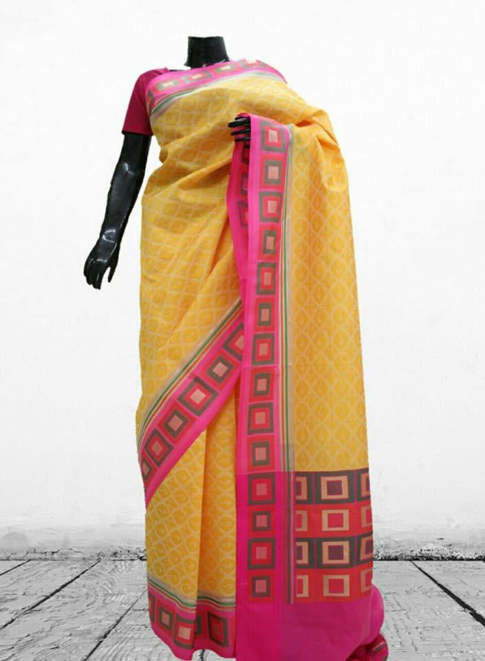 Beige Banaras Handloom Saree