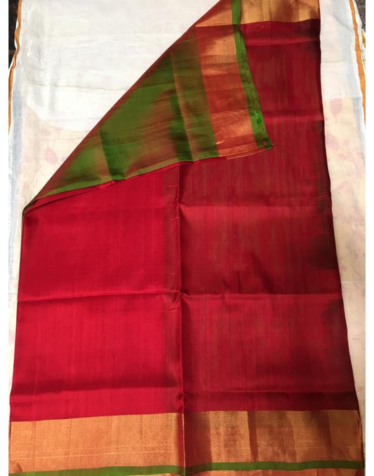 Red Uppada Silk Saree