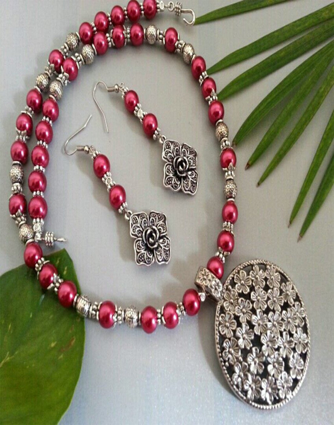 Pink Beads Set