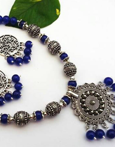 Blue Beads Set